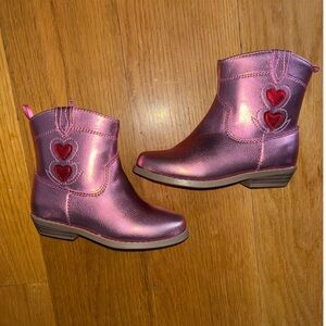 Brand new Old Navy  pink toddler cowboy boots